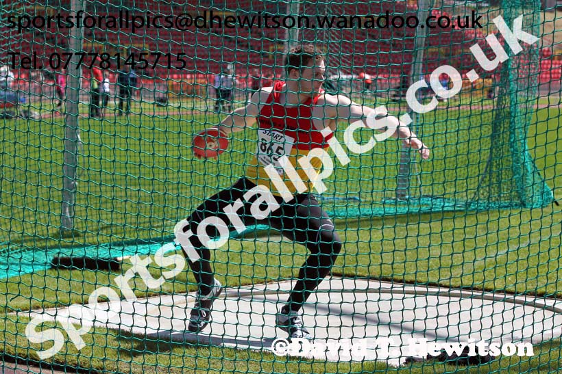Senior men, North East Track and Field Champs., Gateshead. Photo: David T. Hewitson/Sports for All Pics